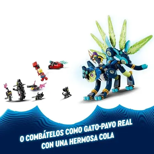 LEGO Dreamzz Zoey e Zian Gato-Coruja e Gato-Pavão 9+