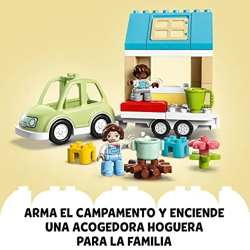LEGO Duplo Casa de Família Sobre Rodas 10986 Campismo