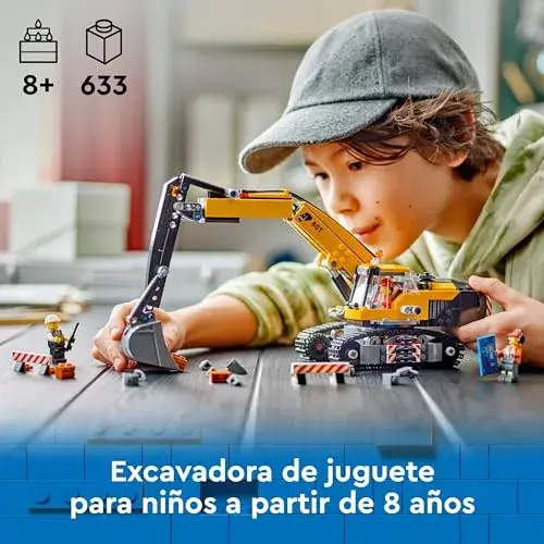 LEGO Escavadora de Construção 60420 Construção Amarela 8+