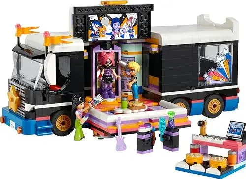 LEGO Friends 42619 Autocarro de Turnê Musical Azul 8+