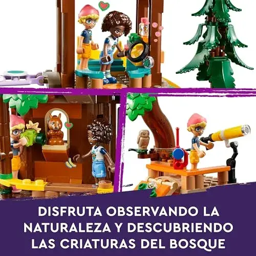 LEGO Friends Casa da Árvore do Campo de Aventuras 42631 Acampamento Crianças de 8 anos