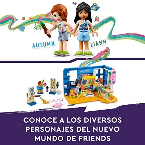 LEGO Friends Quarto da Liann 41739 Arte Crianças a partir de 6 anos