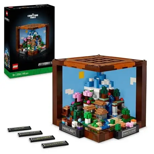 LEGO Minecraft 21265 Mesa de Trabalho Biomas Minecraft