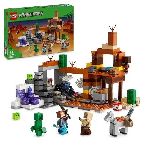 LEGO Minecraft Poço de Minas das Terras Baldias 21263