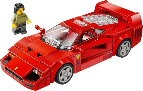 LEGO Speed Champions 76934 Ferrari F40 Vermelho para Idade 9+