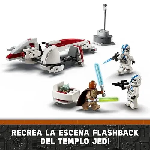LEGO Star Wars 75378 Fuga de BARC Speeder Preto 8+