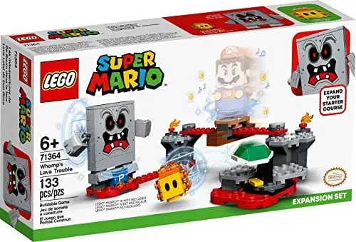 LEGO Super Mario Lava Trouble 71364 Tema Lava Âmbar 6+