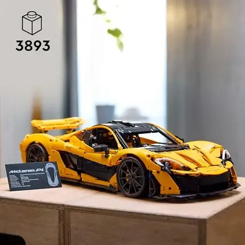 LEGO Technic 42172 McLaren P1 Supercar Preto