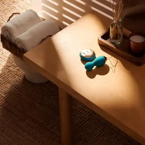 Lelo Hula Beads Vibrador Intenso Silicone Azul