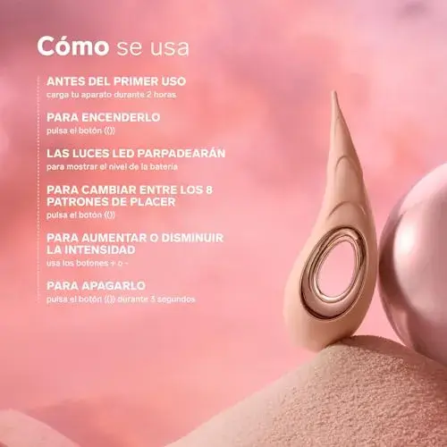 Lelo Dot Cruise Peach Vibrador Clitoriano Recarregável