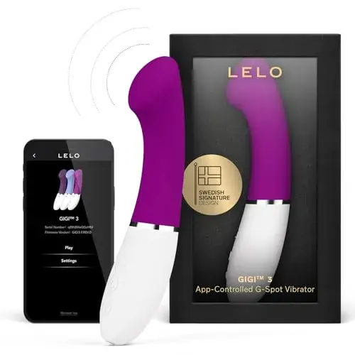 Lelo Gigi 3 Vibrador G-spot 8 Modos Silicone Rosa