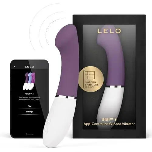 Lelo Gigi 3 Vibrador G-spot 8 Modos Silicone Violeta
