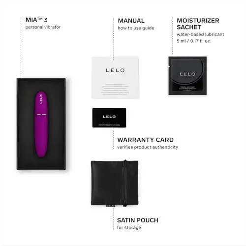 Lelo Mia 3 Vibrador Pessoal 8 Modos Rosa