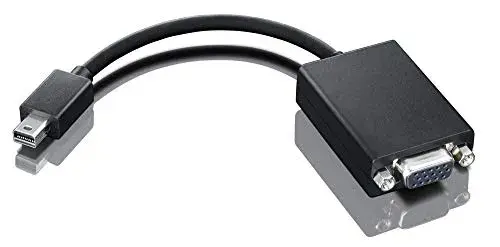 Lenovo 0A36536 Mini-Displayport to VGA Monitor Cable 20cm Preto