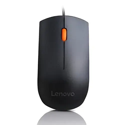 Lenovo 300 Mouse 1600 DPI Sem Fios Preto