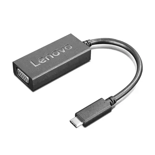 Lenovo Adaptador USB-C para VGA 222 mm Fêmea/Macho