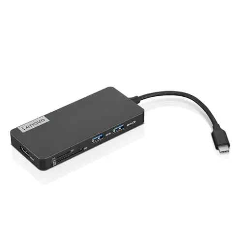 Lenovo GX90T77924 USB-C Travel Hub 7-em-1