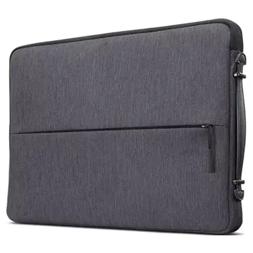 Lenovo Sleeve 14″ Monocromático Cinzento Poliester Design Funcional