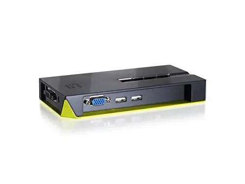 LevelOne Interruptor KVM 2 portas USB VGA para 4 computadores