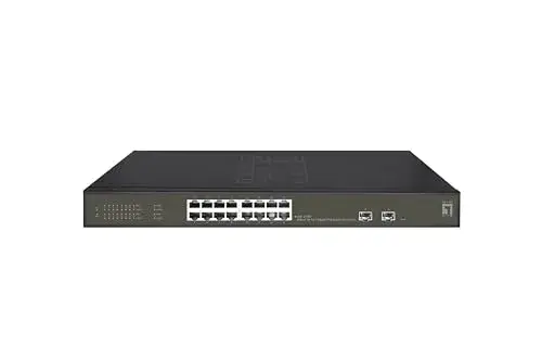 LevelOne Switch Hilbert Gigabit 18 Port PoE