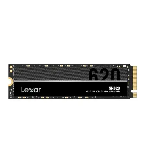Lexar NM620 512GB SSD PCIe NVMe M.2 3300 MB/s Multicolor