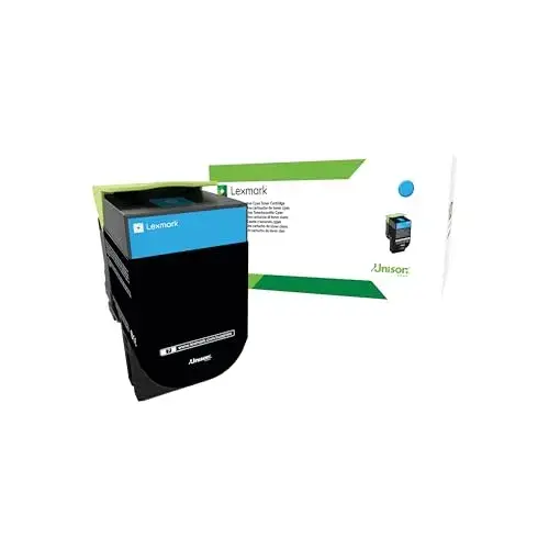 Lexmark 70C2HC Tinteiro Laser Capacidade 3000 páginas Ciano