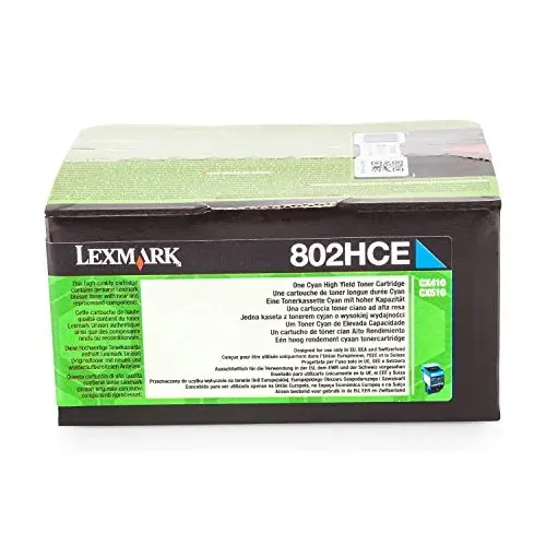 Lexmark 80C2HCE Tinteiro Ciano 3000 páginas