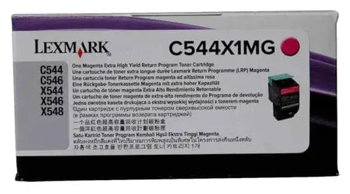 Lexmark C544X1MG Toner Alta Capacidade Magenta