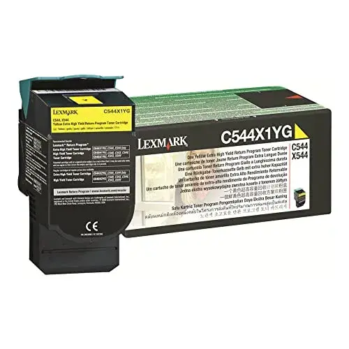 Lexmark C544X1YG cartucho laser amarelo