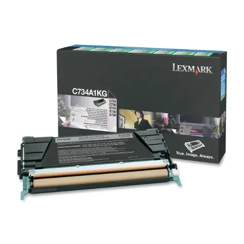 Lexmark C734A1KG Tinteiro 8000 páginas