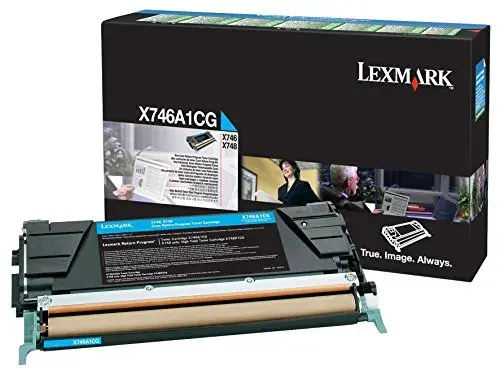 Lexmark X746A1CG Toner laser Cian 7K