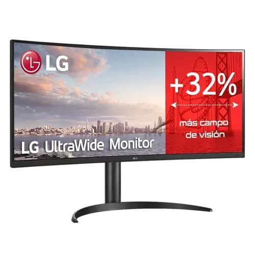 LG 34WQ75C-B 34″ UWQHD IPS LED Monitor
