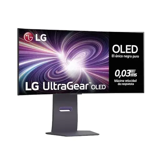 LG Monitor 34″ OLED UWQHD 240Hz Curvo