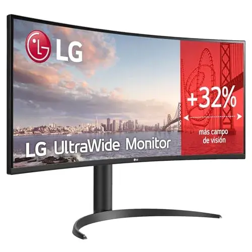 LG 34WR55QK-B 34″ UltraWide QHD Curvo
