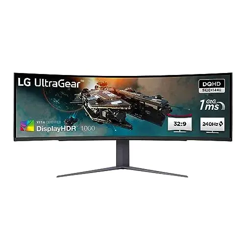 LG 49GR85DC-B 49″ Quad HD Curvo