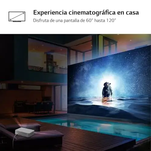 LG PF610P Smart TV LED 1000 Lumens FHD Projeção