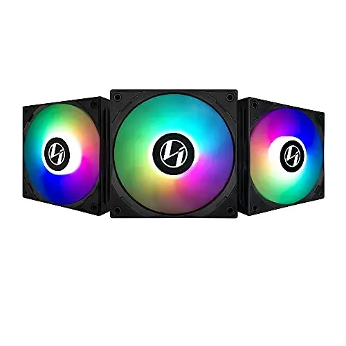 Lian Li ventoinha para PC 12 cm preto ST120 RGB PWM Pack 3