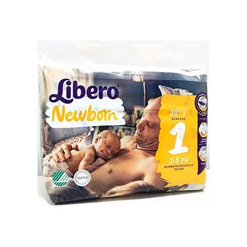 Libero Fraldas Newborn Tamanho 1