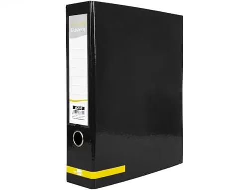 LiderPapel Pasta Arquivo Cartão A4 80mm Preto