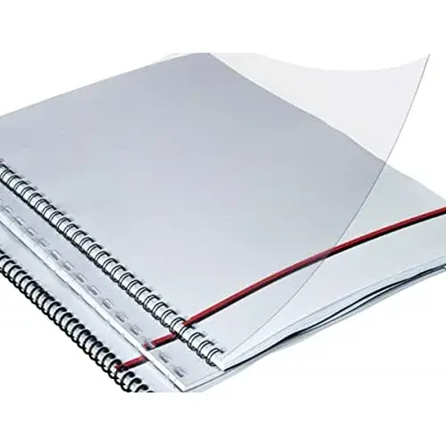 LiderPapel Tampa de Encadernação Papel 0,5 mm A4 100 un