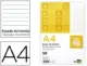LiderPapel Bloco de Notas A4 Amarelo Linha Horizontal