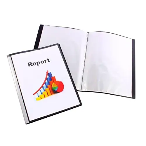 LiderPapel Classificador 20 Bolsas Preto A4