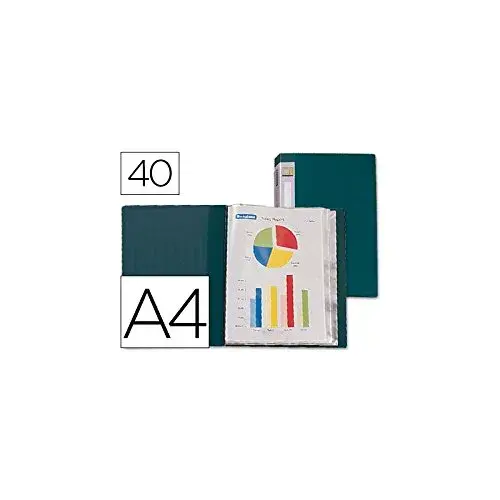 LiderPapel Classificador 40 Bolsas Verde A4
