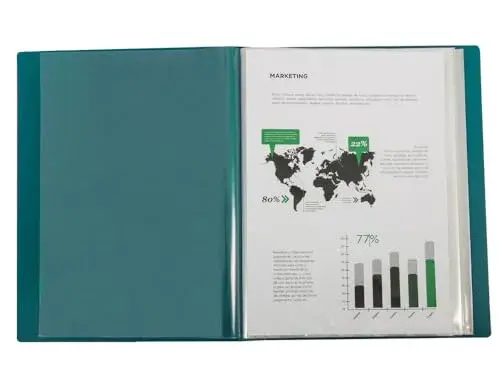 LiderPapel Classificador 80 Bolsas Verde A4