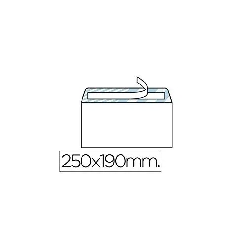LiderPapel Envelope Quarto Prolongado 176x231mm Branco
