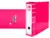LiderPapel Pasta de Arquivo Alavanca A4 Rosa 80mm