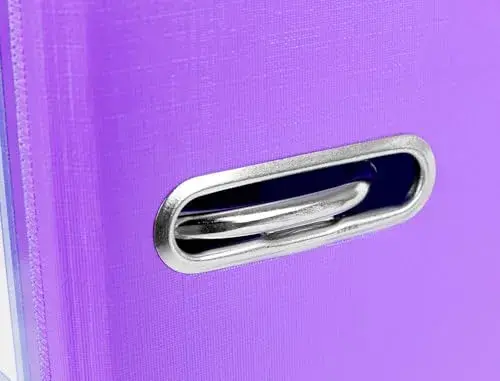 LiderPapel Pasta de Arquivo de Alavanca A4 Lilás 75mm