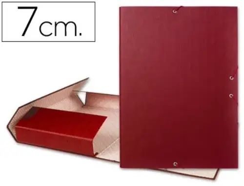 LiderPapel Pasta de Elástico 70mm Azul