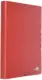 LiderPapel Pasta de Elástico Folio 40mm Vermelha