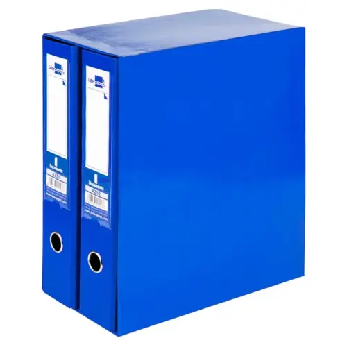 LiderPapel Pastas de Arquivo 2 Capas Preto Folio